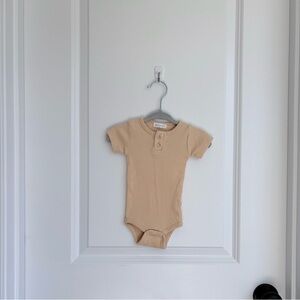 ☀️Jamie Kay Organic Cotton Modal Darcy Rib Tee Bodysuit in Yellow